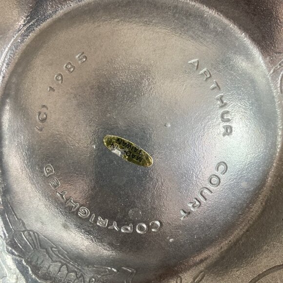 Vintage ARTHUR COURT Sea Life Turtle Divided Tray Platter Serveware, 1985 w LID - Picture 14 of 16